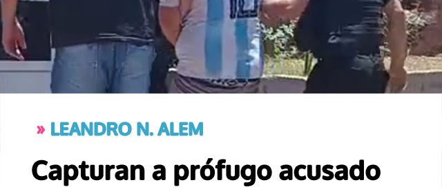 Capturan a prófugo acusado de mantener cautiva a su pareja bajo amenazas