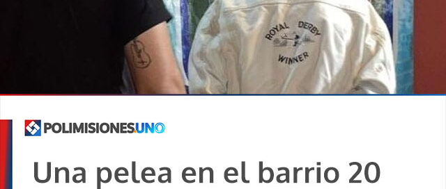 Una pelea en el barrio 20 de Junio terminó con un hombre hospitalizado y un detenido